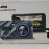 Dash Cam Dual Lens Vehicle Blackbox DVR 1296P