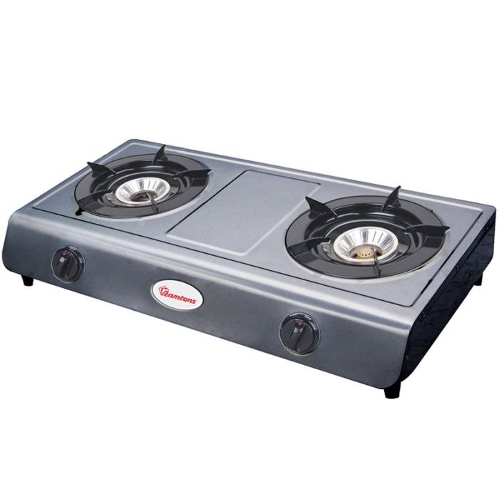 Ramtons Gas Cooker 2 Burner Teflon - RG/515