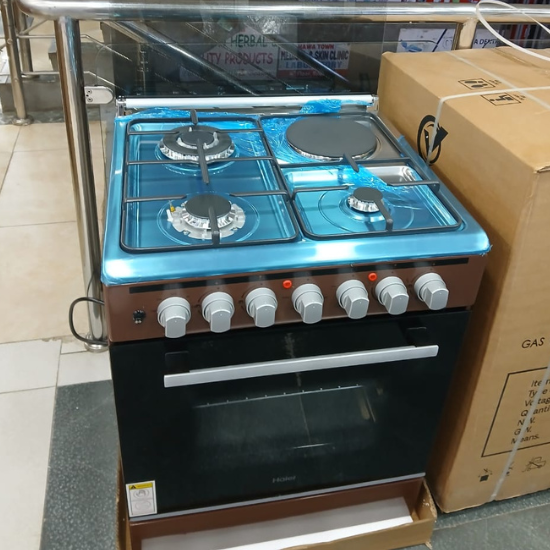 Haier Cooker HCR2031EED1 60X60 3 Gas+1 Electric