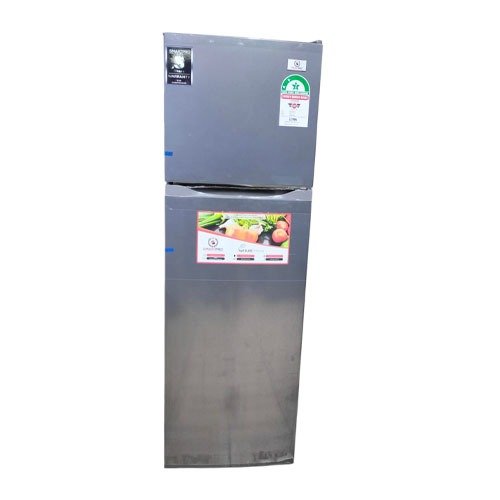 Smart pro SFR-210-DT-I Double Door Refrigerator, 170L - Silver