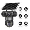 Solar 4G CCTV Camera in Kenya | PTZ Outdoor Security Camera